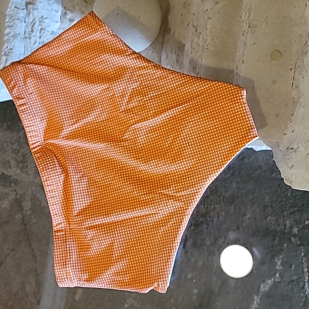 Arabella London Mandarin Check Bikini Bottom - Picture 6 of 8